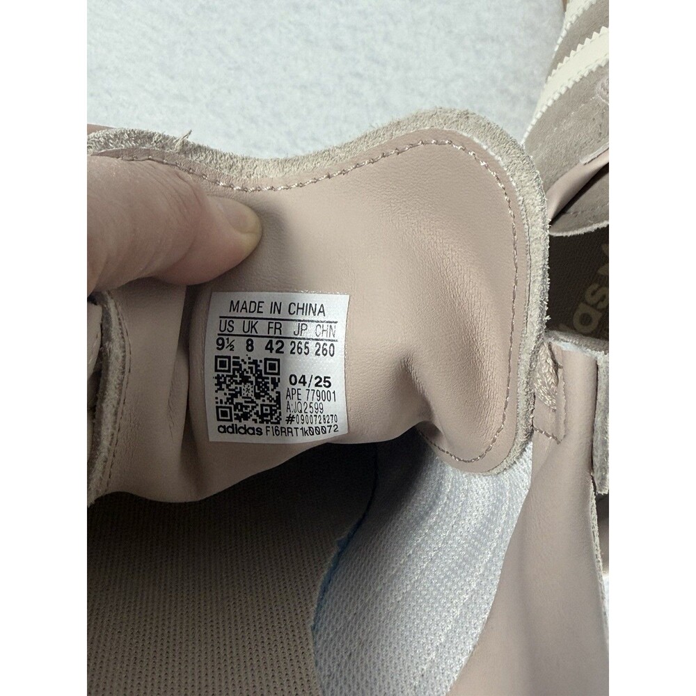Adidas Stadt Women’s Wonder Taupe Sz 9.5 - Picture 7 of 9